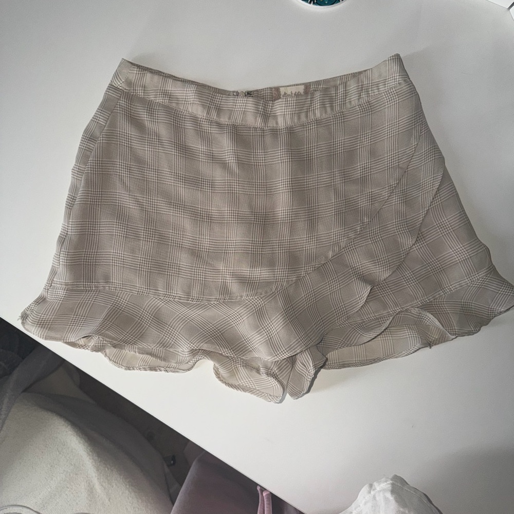 Altar’d State Mini Plaid Skort